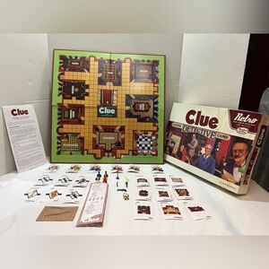 Vintage Parker Brothers Clue Classic Detective Board Game